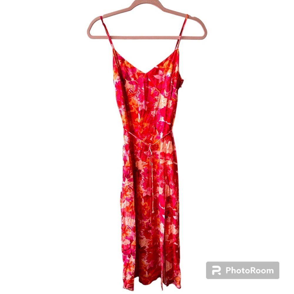 L Space Harper Midi Dress Size Small Floral EUC G0334 - Picture 3 of 10